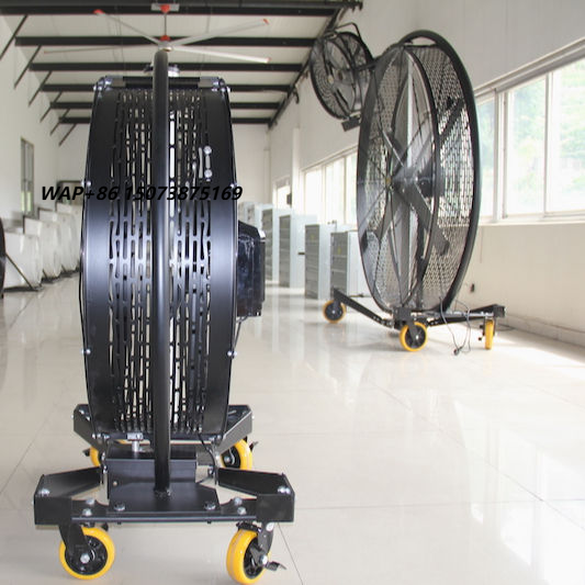 Exhaust Fan Industrial - Wentylator przemysłowy stojący oscylacyjny elektryczny 1,5