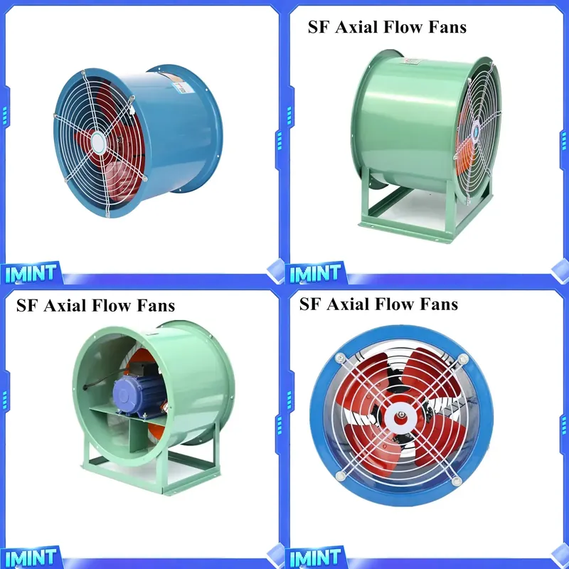Exhaust Fan Industrial - Wentylatory przemysłowe osiowe 220V AC 600mm