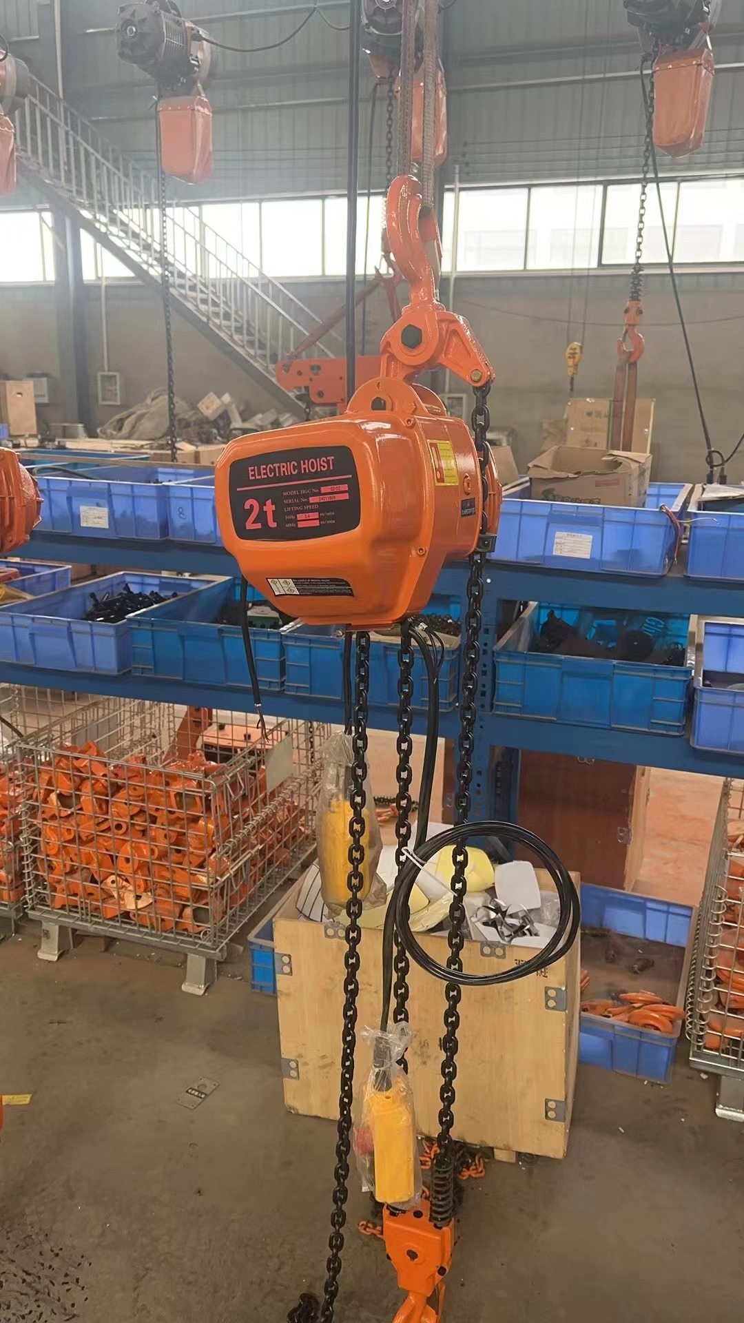 Wciągarka łańcuchowa elektrycz – Electric Chain Hoist recenzja i cena