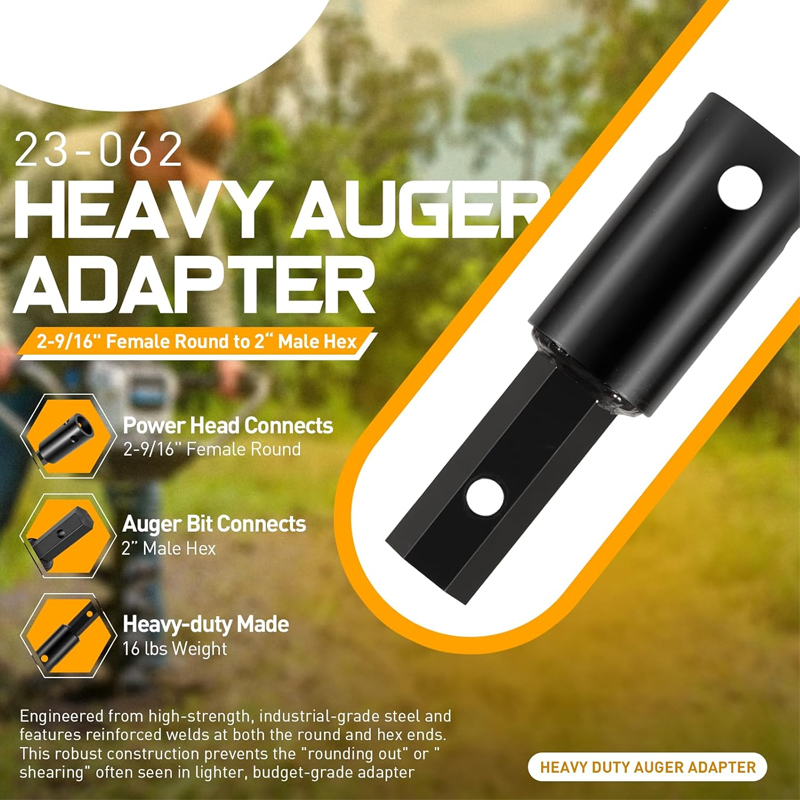 Adapter do wiertła ślimakowego – Post Hole Digger recenzja i cena