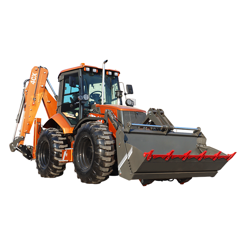 Koparko-ładowarka 4CX z silnik – Tractor Backhoe recenzja i cena