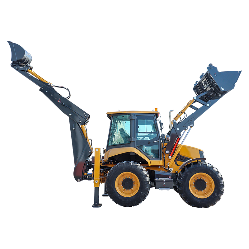 Koparko-ładowarka 4CX z silnik – Tractor Backhoe recenzja i cena