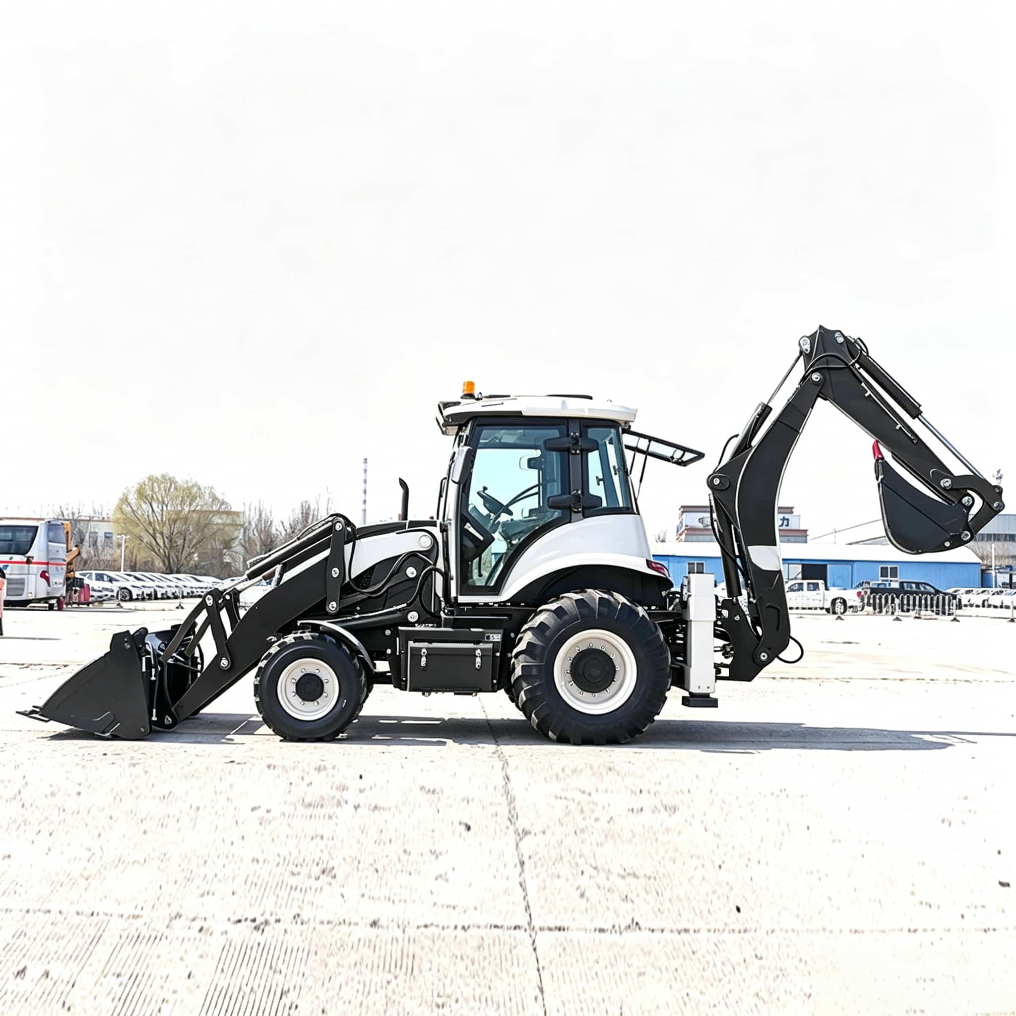 Ładowarko-kształtarka z certyf – Tractor Backhoe recenzja i cena