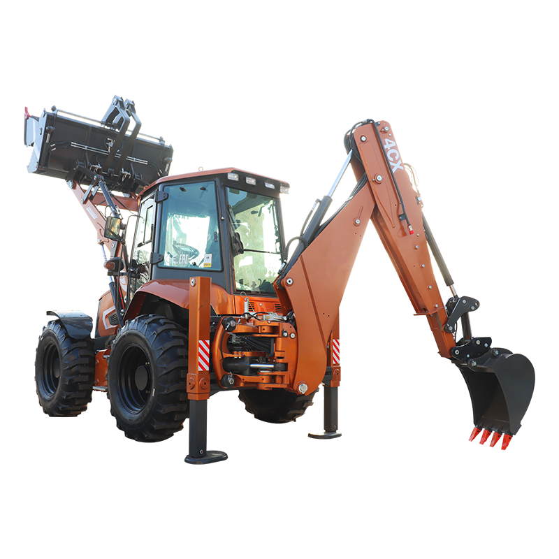 Koparko-ładowarka budowlana z  – Tractor Backhoe recenzja i cena